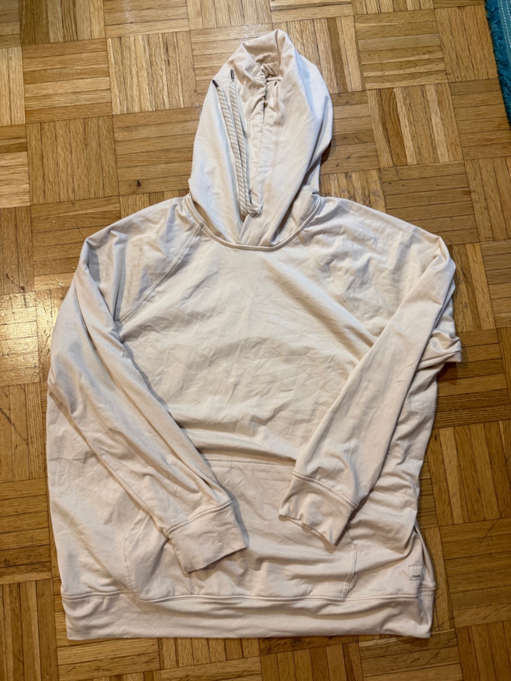Vuori Halo Oversized Hoodie Ecru Heather